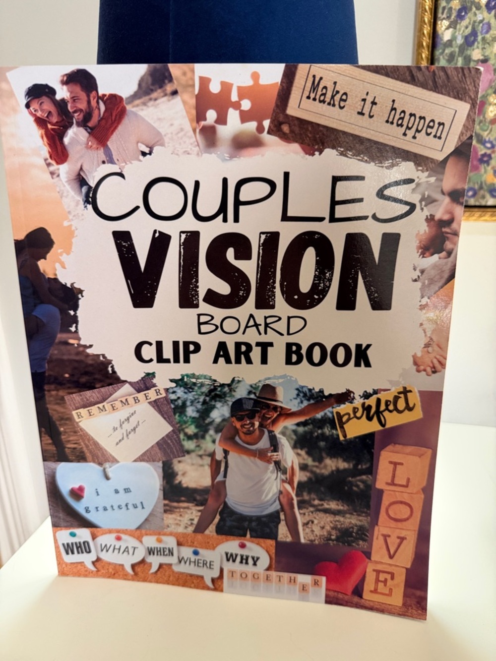 Couples Vision Board Clip Art Book